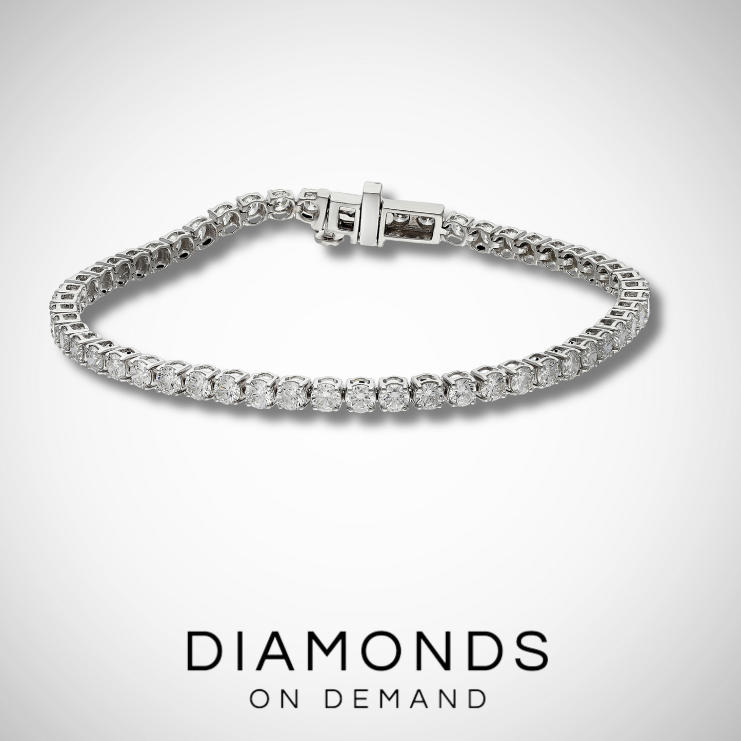 Diamond Tennis Bracelet - White Gold